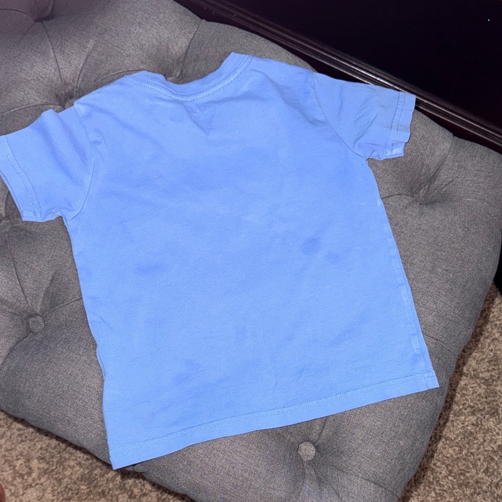 Polo by Ralph Lauren Kids Blue and Yellow Tee - Picture 2 of 3